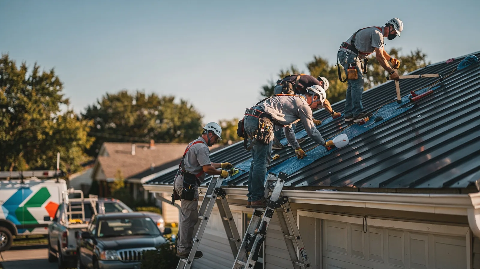 Metal Roof Installation in Perronville, MI near me